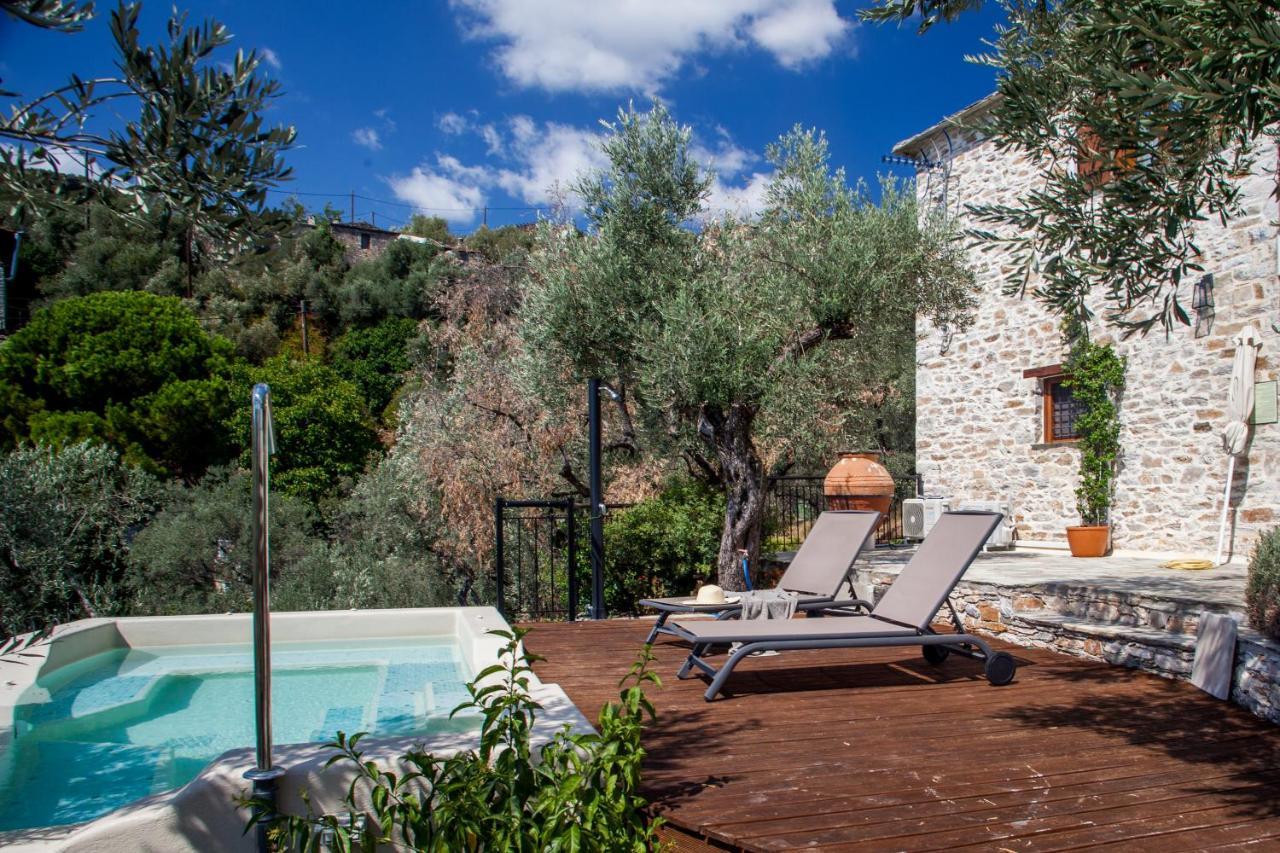 Villa Ioanna By Pelion Esties Ano Gatzea Eksteriør bilde